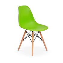 Cadeira Charles Eames Eiffel Dkr Wood - Design - Verde