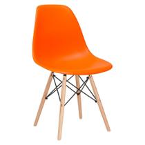 Cadeira Charles Eames Eiffel DSW - Base de madeira clara