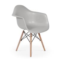 Cadeira Charles Eames Eiffel Wood Daw Com Braços Design