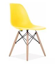 Cadeira Charles Eames Wood Design Eiffel Colorida - Homelandia