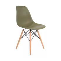 Cadeira Charles Eames Wood Design Eiffel Colorida