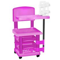 Cadeira Cirandinha Pink P/Manicure Santa Clara