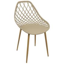 Cadeira Cleo Cloe Clarice Web Jardim Assento Polipropileno