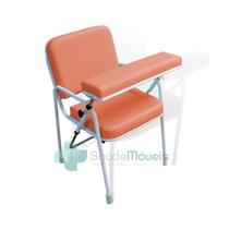 Cadeira Coleta Braço Frontal Comfort Esmaltado - SaúdeMóveis