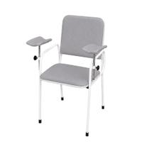 Cadeira Coleta de Sangue Standard Com Braço Lateral Cinza Cadeira Coleta de Sangue Standard Com Braço Lateral Cinza