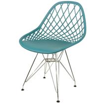 Cadeira Colmeia Azul Petróleo 1118cr - Or Design