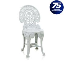 Cadeira Colonial Plástico Branca Antares