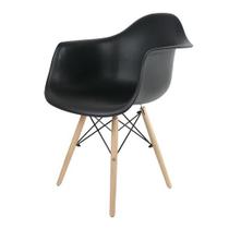 Cadeira com Braços Eames Empório Tiffany Preto