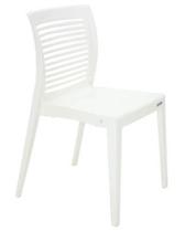 Cadeira com Encosto Vazado VICTÓRIA SUMMA Branca - Tramontina
