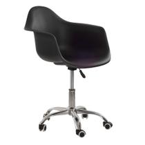 Cadeira com rodízios Eames Office com apoio de braços - Escritório