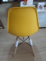 Cadeira concha colorida Amarela - Hosanah