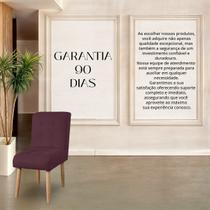 Cadeira Confortavel Jantar Luna Suede Bordo para Quarto Sala recepção. Cadeira Confortavel Jantar Luna Suede Bordo para Quarto Sala recepção.