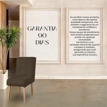 Cadeira Confortavel Jantar Luna Suede Marrom para Quarto Sala recepção. Cadeira Confortavel Jantar Luna Suede Marrom para Quarto Sala recepção.