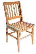 Cadeira Conforto Madeira Maciça de Demolição Peroba Rosa Patina