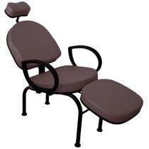 Cadeira Conforty Maquiagem Cílios Sobrancelha unhas Café Cadeira Conforty Maquiagem Cílios Sobrancelha unhas Café