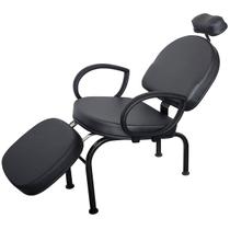 Cadeira Conforty Maquiagem Cílios Sobrancelha unhas Preto - For-ty