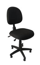 Cadeira Costureira e Bancada Executiva Tecido - NR17 Ajuste Encosto Cadeira Costureira e Bancada Executiva Tecido - NR17 Ajuste Encosto