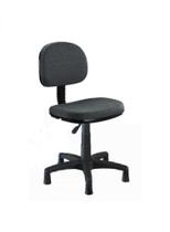 Cadeira costureira NR17 Ergonômica Preta - Base Aranha