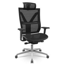 Cadeira Darix X+ Aluminio Slider Braços 3D Pu Assento Tela Cadeira Darix X+ Aluminio Slider Braços 3D Pu Assento Tela