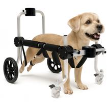 Cadeira de 4 Rodas Cachorro Tam. P Pequena Regulável Tetraplegia Paralisia Idoso Mobilidade Reduzida Pet Best Soluções