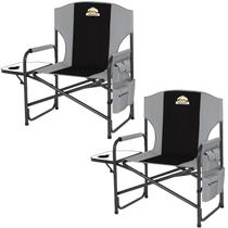 Cadeira de acampamento Colegence Oversized Directors, conjunto de 2.600 kg