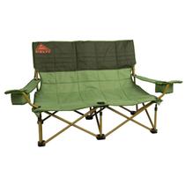 Cadeira de acampamento Kelty Low Loveseat para 2 pessoas, cor de endro