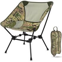 Cadeira de acampamento MARCHWAY Ultralight Dobrável Portátil (Camo)