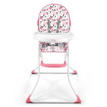 Cadeira de Alimentação Alta Slim 6m-15Kg Rosa Multikids Baby - BB370