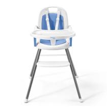 Cadeira de Alimentação Berry 3 em 1 6M 15KG Azul Multikids Baby - BB323 Cadeira de Alimentação Berry 3 em 1 6M 15KG Azul Multikids Baby - BB323