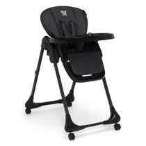 Cadeira de alimentação Delta Children SlimFold 2 em 1 ajustável preta Cadeira de alimentação Delta Children SlimFold 2 em 1 ajustável preta