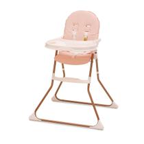 Cadeira de Alimentação Galzerano Portátil para Bebê Alta Nick 5025 até 23kg Rose