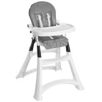 Cadeira de Alimentação Galzerano Portátil para Bebê de 0 até 15kg Alta Premium 5070 Grafite