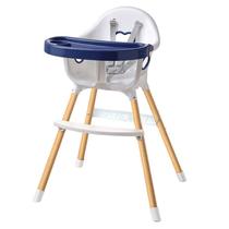 Cadeira de Alimentação Infantil para Bebê Multmaxx até 15kg com Ajuste de Altura Azul