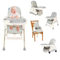 Cadeira De Alimentação Portátil Bebê Multifuncional Com Rodas 4 em 1 Gourmet - KaBaby