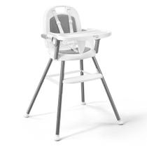 Cadeira De Alimentação Portátil Berry 3 Em 1 Cinza Multikids