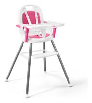 Cadeira De Alimentação Portátil Berry 3 Em 1 Rosa Multikids