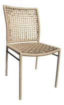 Cadeira de Aluminio com Corda Nautica Premium