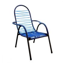 Cadeira de Área Luxinho Infantil Azul Braga Azul