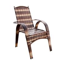 Cadeira de Área Naja em Junco e CappuccinoA Cadeira Naja Junco É Desenvolvida com Design Moderno E - SHOP MOBILE