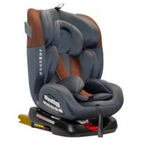 Cadeira de auto prime 360 isofix de 0 a 36kg cinza/marrom - premium baby - JOIE