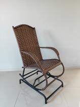 Cadeira de Balanco com Duas Molas Area Sala Quarto Varanda - Osiana Moveis