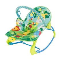 Cadeira de Balanço de Bebê Musical Azul - Color Baby