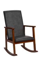 Cadeira de Balanço Deluxe para Crianças em Madeira Cerejeira Gift Mark