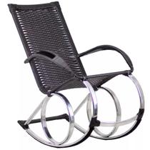 Cadeira de Balanço em Alumínio para Área, Jardim e Sala Trama Original