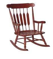 Cadeira de balanço Gift Mark Classic Wooden Rocker Cherry