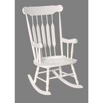 Cadeira de balanço Gift Mark Classic Wooden Rocker White