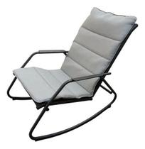 Cadeira De Balanço Jardim Premium 90X61Cm - Cinza - Naterial