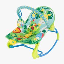 Cadeira De Balanço Musical E Vibratória Color Baby 18kg Girafa New Rocker