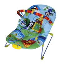 Cadeira de Balanço P/ Bebê Color Baby Azul 9Kg Soft Ballagio