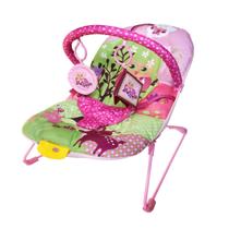 Cadeira de Balanço P/ Bebê Musical e Vibra Suporta 9Kg Rosa - Color Baby